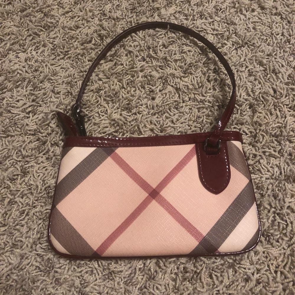 Authentic Burberry wristlet